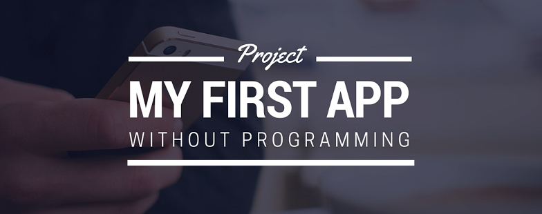 My first App without programming
